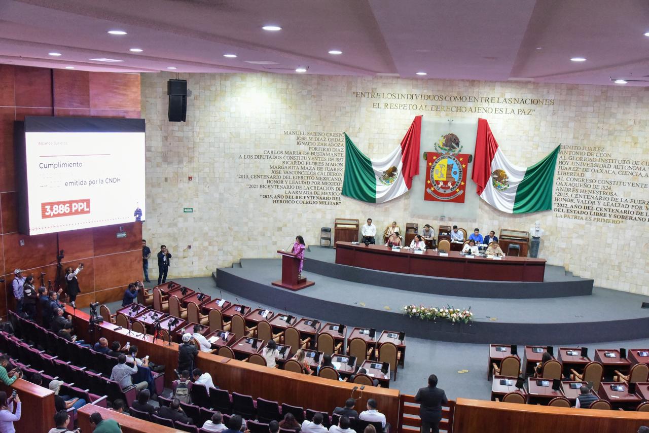 Destaca Congreso de Oaxaca resultados en materia de justicia laboral e inclusión social