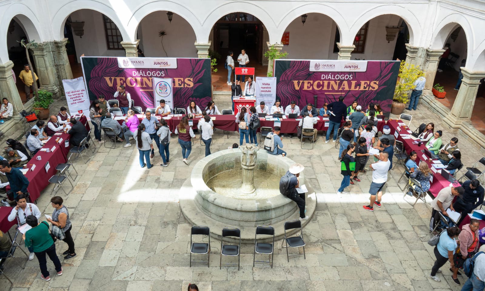 Atiende Diálogos Vecinales necesidades de habitantes de Oaxaca de Juárez