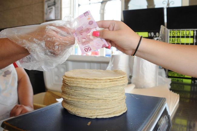 Nuevo incremento en el precio de la tortilla en diversas tortillerías