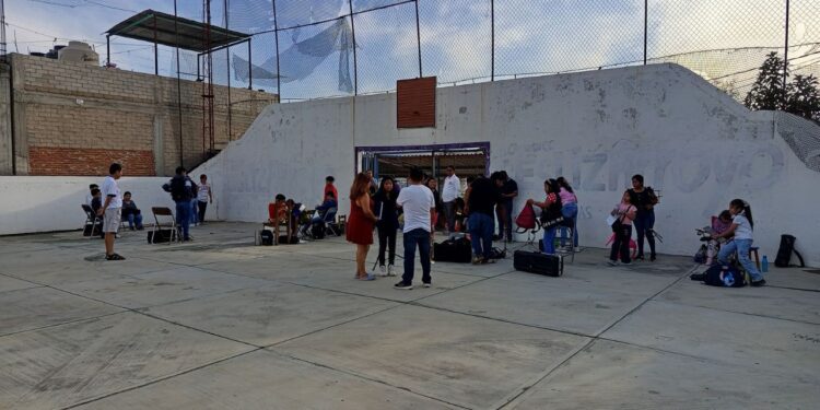 La Banda Filarmónica de Niños y Jóvenes Pueblo Nuevo Encuentra Nuevo Espacio para Ensayar