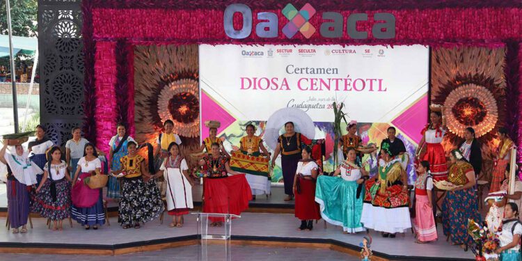 Oaxaca Lanza Convocatoria para Elegir a la Diosa Centéotl 2025 en la Guelaguetza del Lunes del Cerro