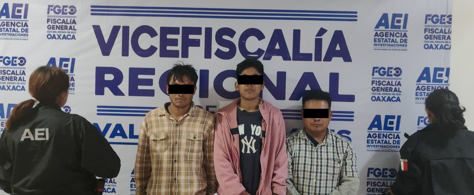 Obtiene FGEO vinculación a proceso y prisión contra tres imputados por Homicidio Calificado en grado de Tentativa, cometido en San Antonio de la Cal