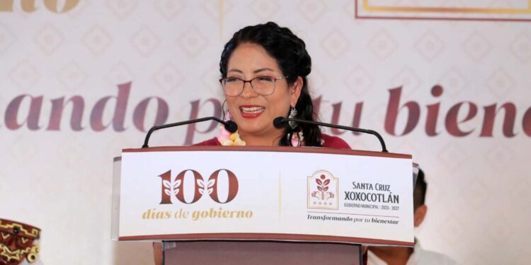 Nancy Benítez Zárate Rinde Informe de 100 Días de Gobierno con Logros Significativos para Santa Cruz Xoxocotlán