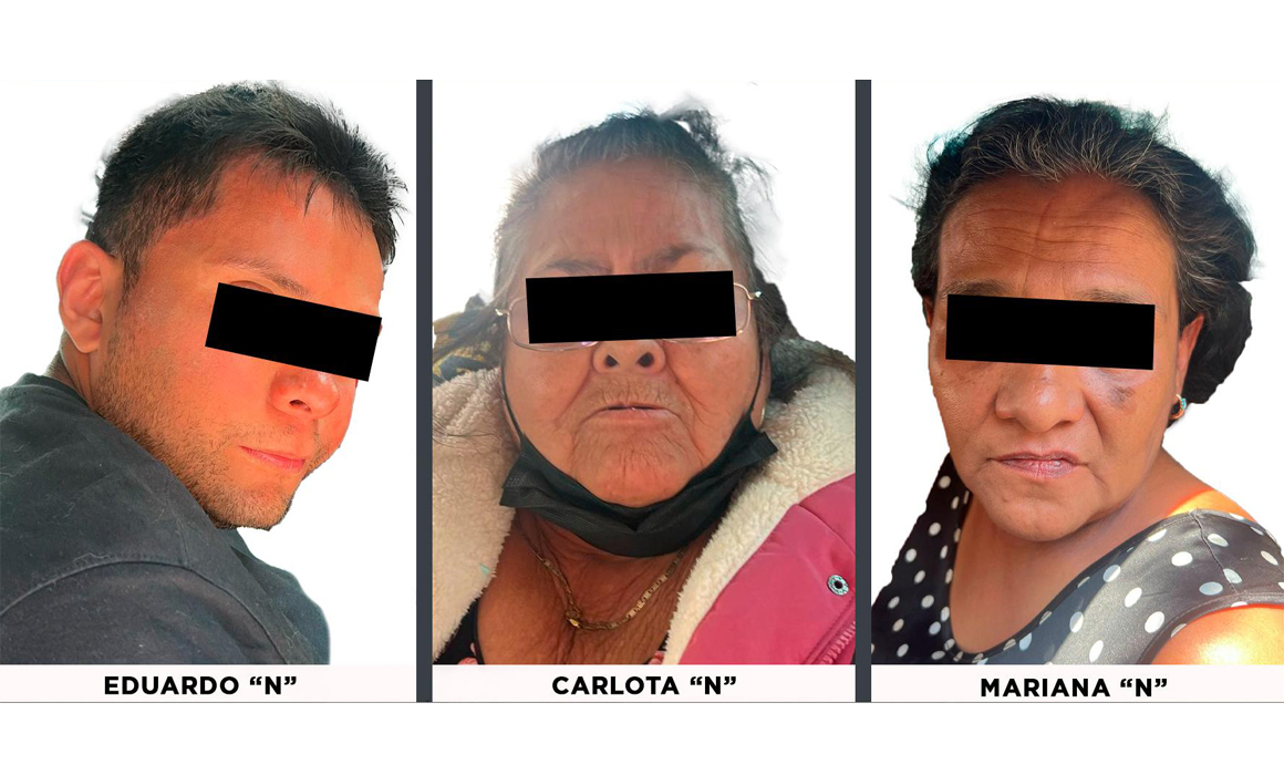 Detienen a tres personas por disparos durante disputa de predio en Chalco