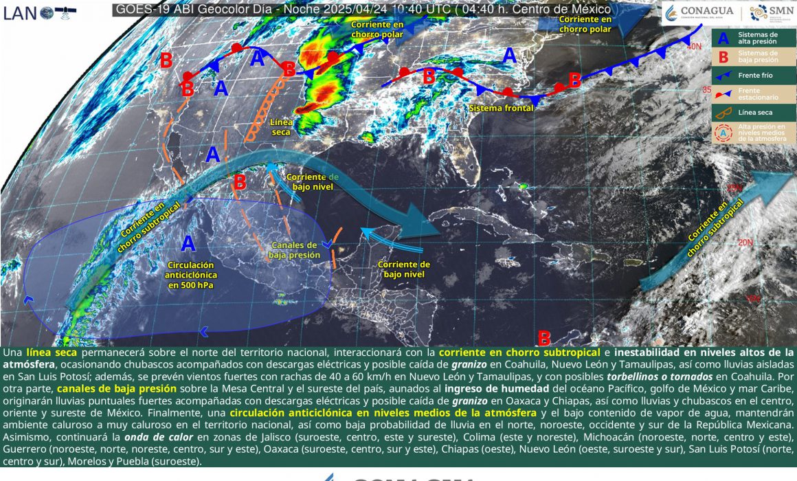 Inicia este jueves temporada de lluvias en Oaxaca con pronóstico de tormentas y altas temperaturas
