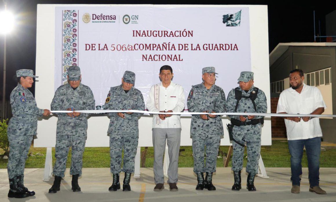 Inauguran instalaciones de la Guardia Nacional en el Istmo de Tehuantepec para fortalecer la seguridad en la región
