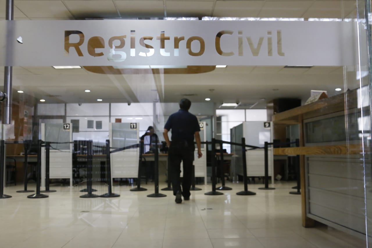El Archivo Central del Registro Civil opera al 30% de su capacidad por fallas en el servidor