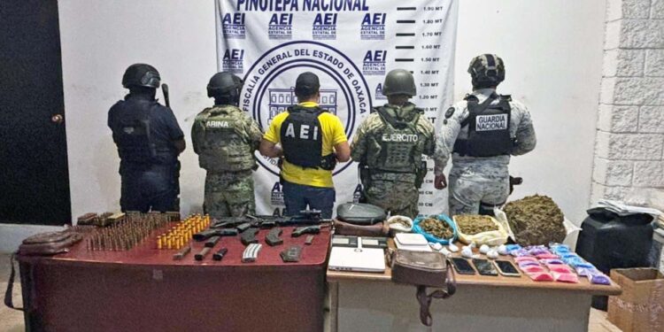 Oaxaca: Desmantelan redes de narcomenudeo en operativos simultáneos en la Costa
