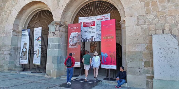 Museos y zonas arqueológicas del INAH en Oaxaca, al margen de la crisis de seguridad en recintos culturales