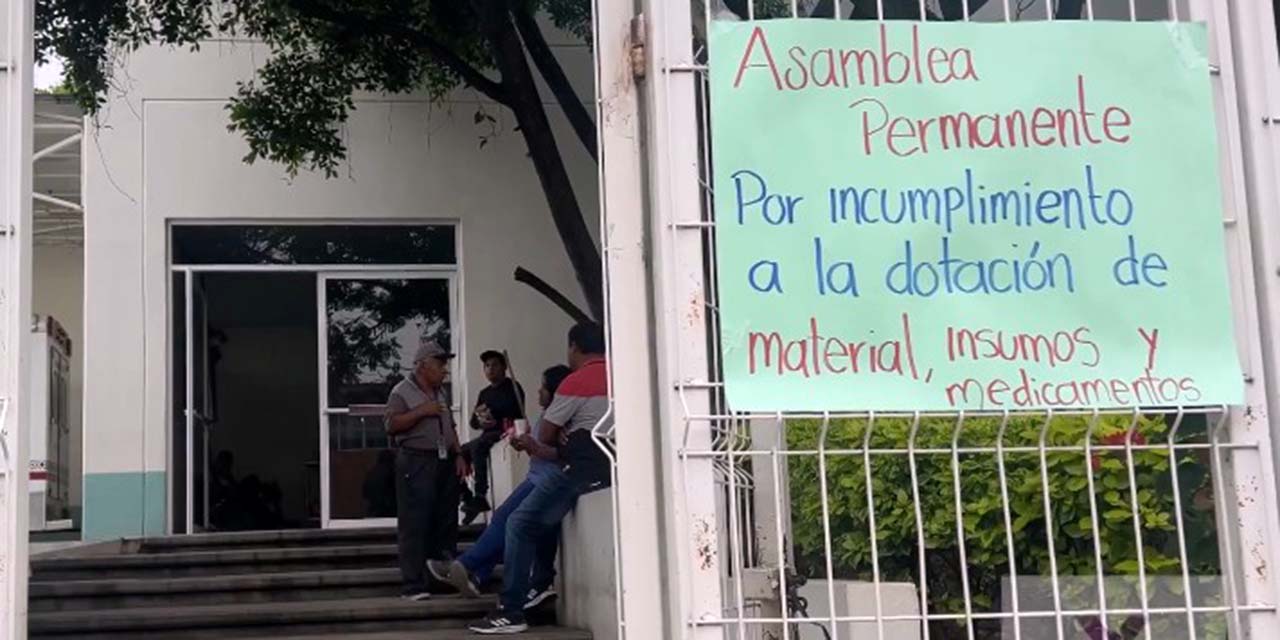 Paro indefinido en Centro de Salud de Colonia Estrella por falta de insumos y medicamentos