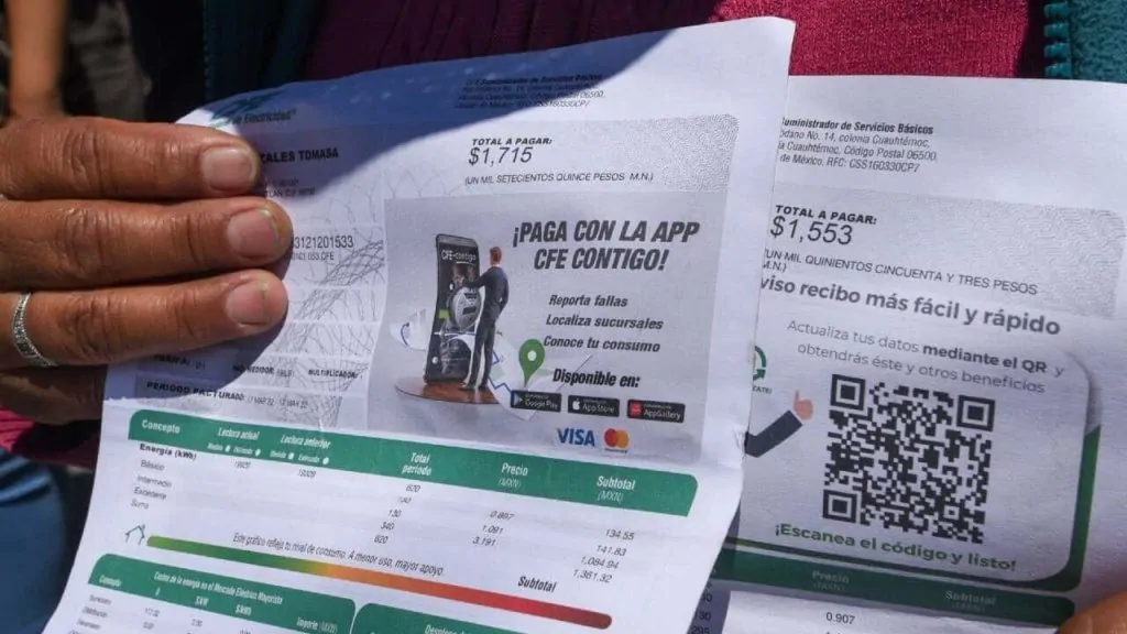 CFE eliminará recibo impreso para usuarios con modalidad digital a partir de julio