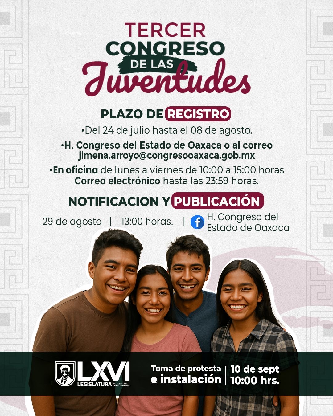 JuventudesOaxaca #LXVI ?️?