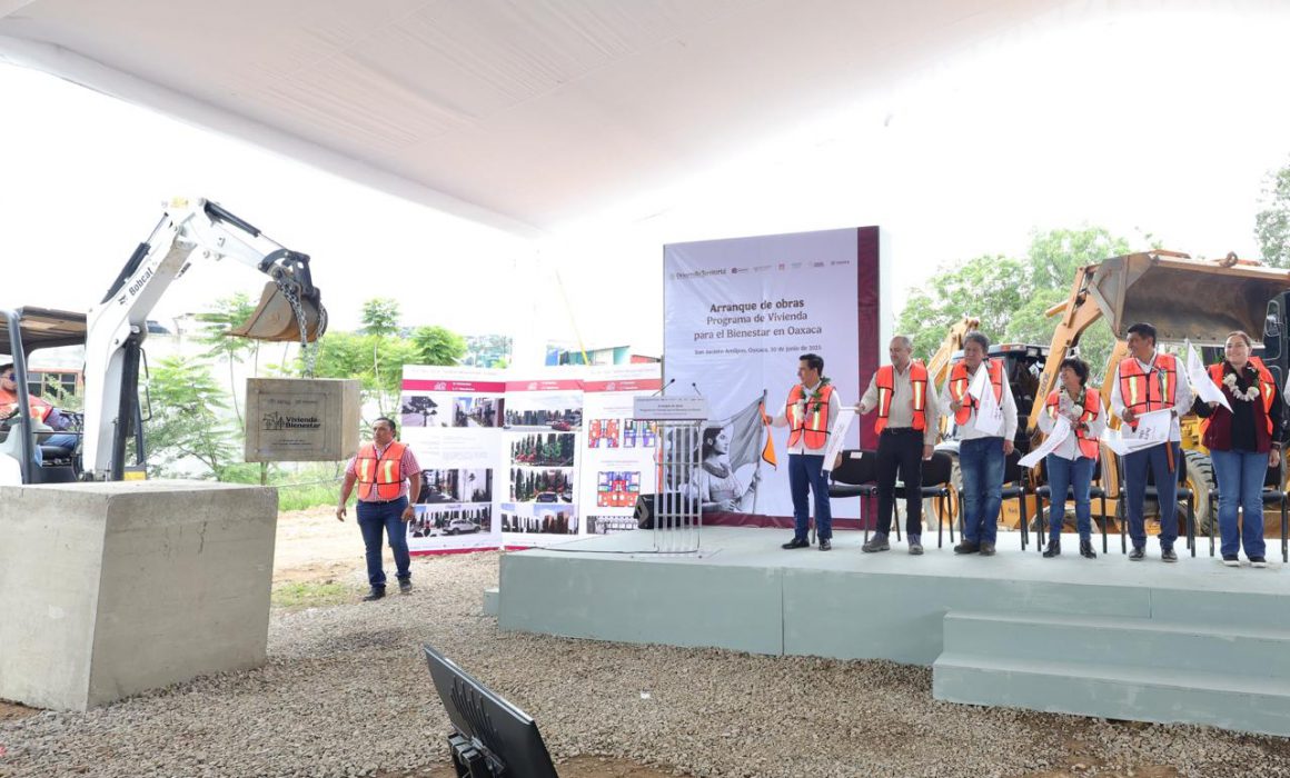 Inicia en Oaxaca el Programa Vivienda para el Bienestar con meta de 71 mil hogares