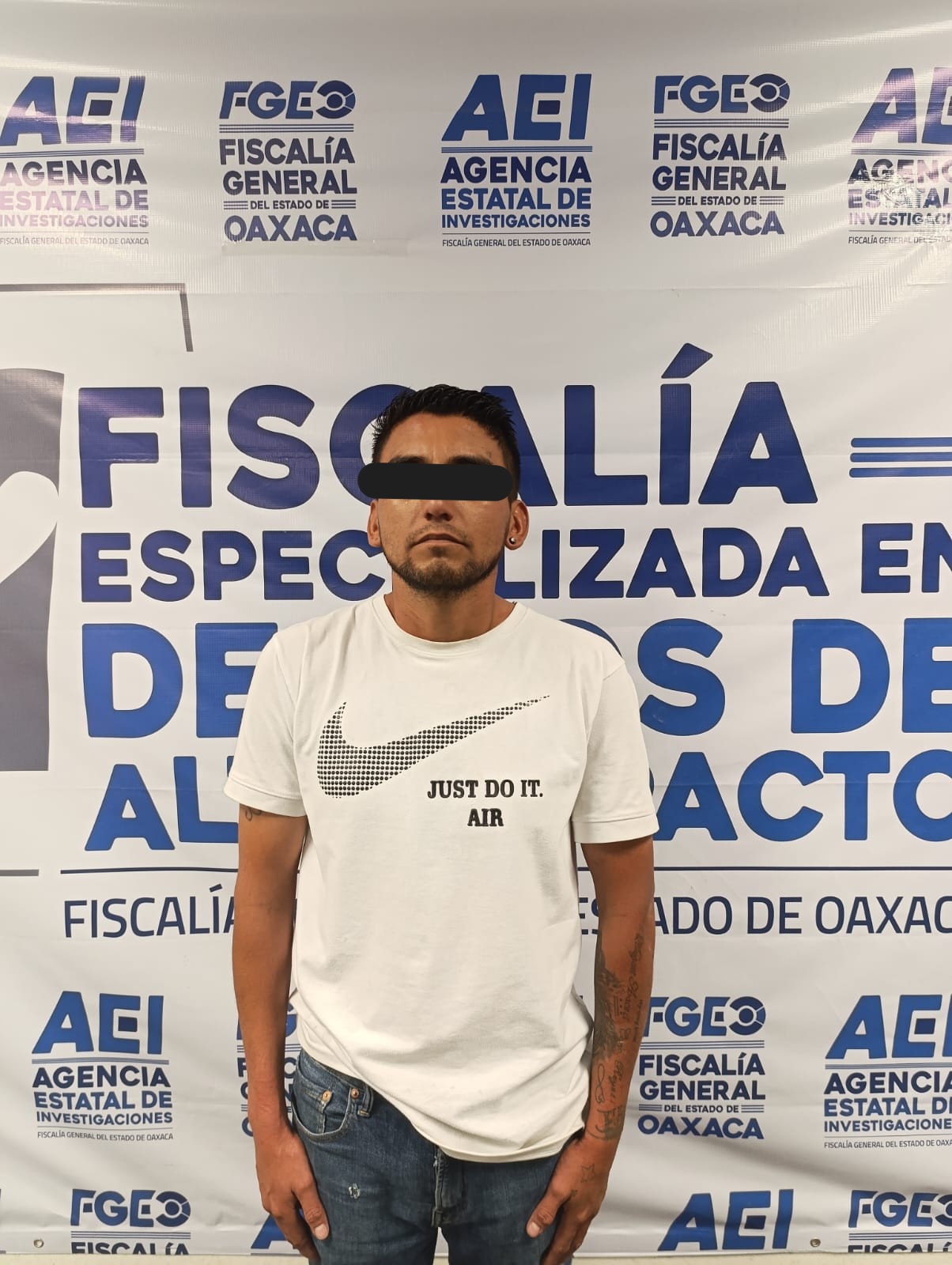 Gabinete de Seguridad y mando de coordinación de seguridad metropolitana informa la detención a J.F.R.C., alias “El Chucky”, probable autor material de un homicidio en la Central de Abasto