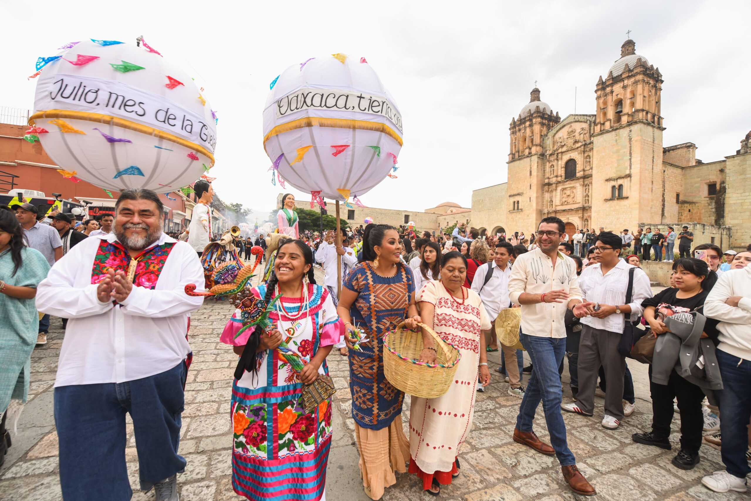 Inicia la gran fiesta de Oaxaca con el primer Convite de la Guelaguetza 2025