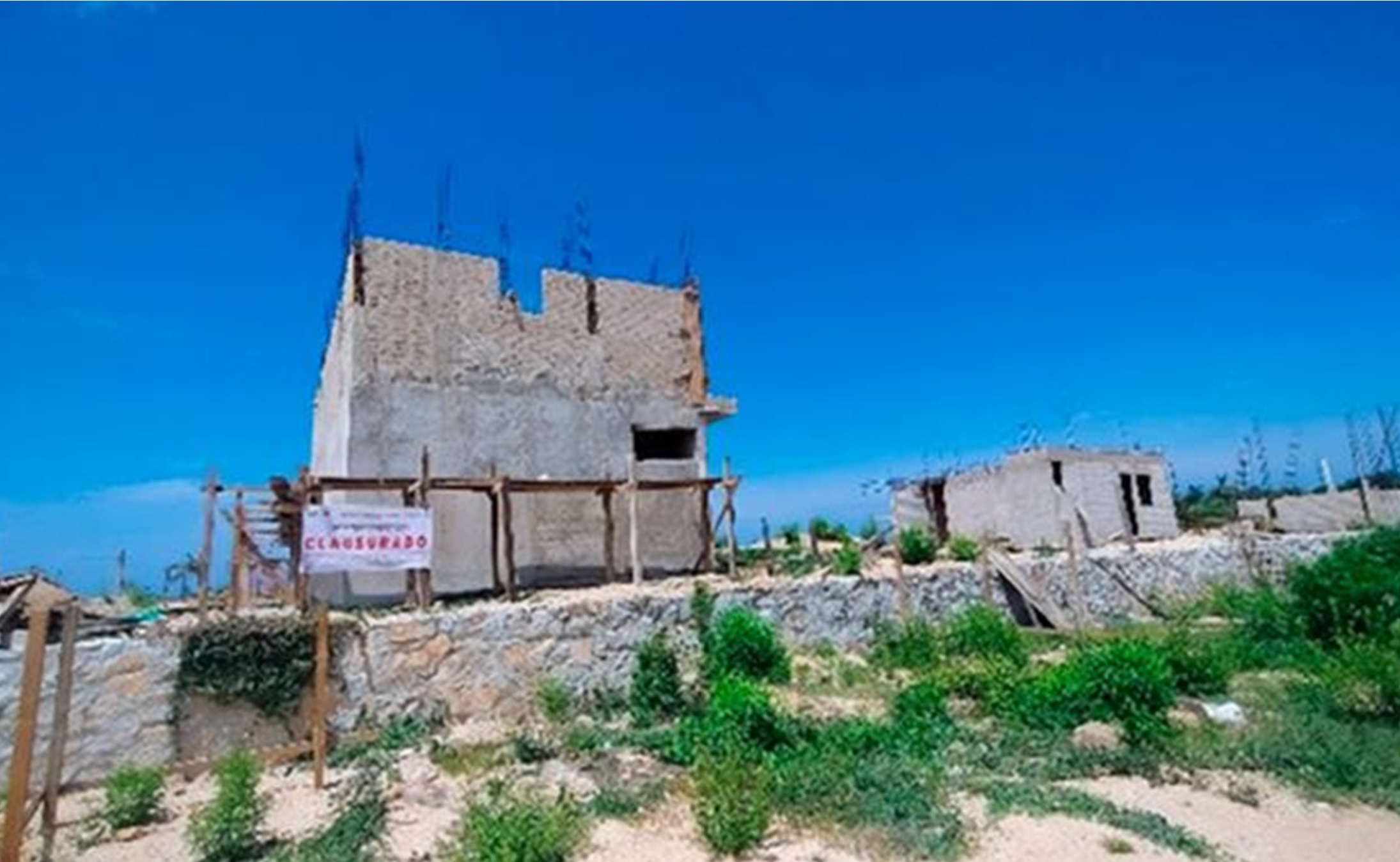 Clausuran proyecto inmobiliario en Puerto Escondido por dañar ecosistema costero ??