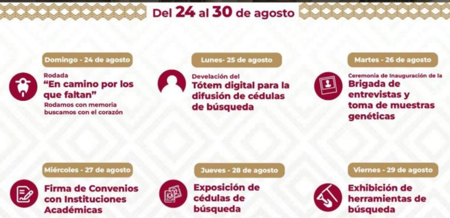 ✊ Oaxaca alza la voz: actividades por el Día de las Víctimas de Desapariciones Forzadas