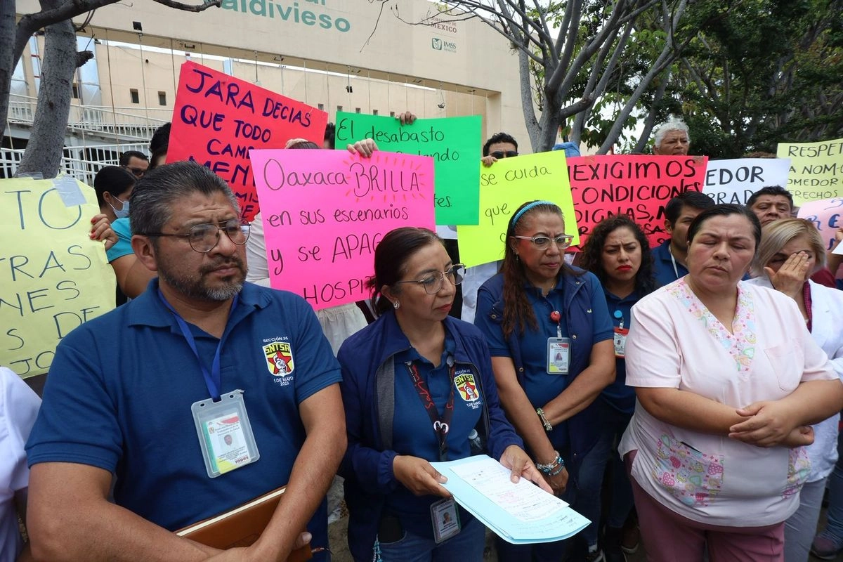 “Sin comida ni medicinas: el Hospital Civil de Oaxaca entra en crisis”