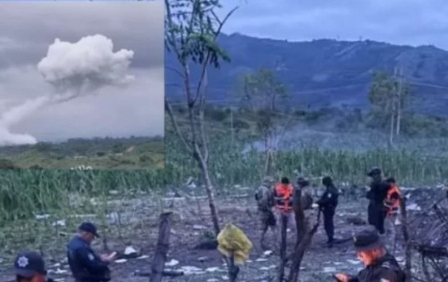 Explosión de polvorín en Pinotepa Nacional deja una persona lesionada