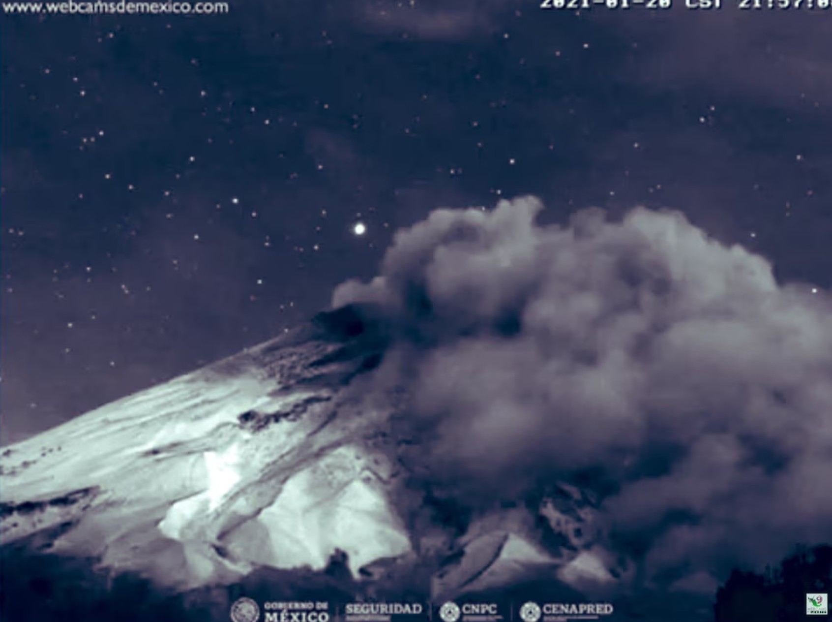 ? Popocatépetl lanza 31 exhalaciones en las últimas 24 horas
