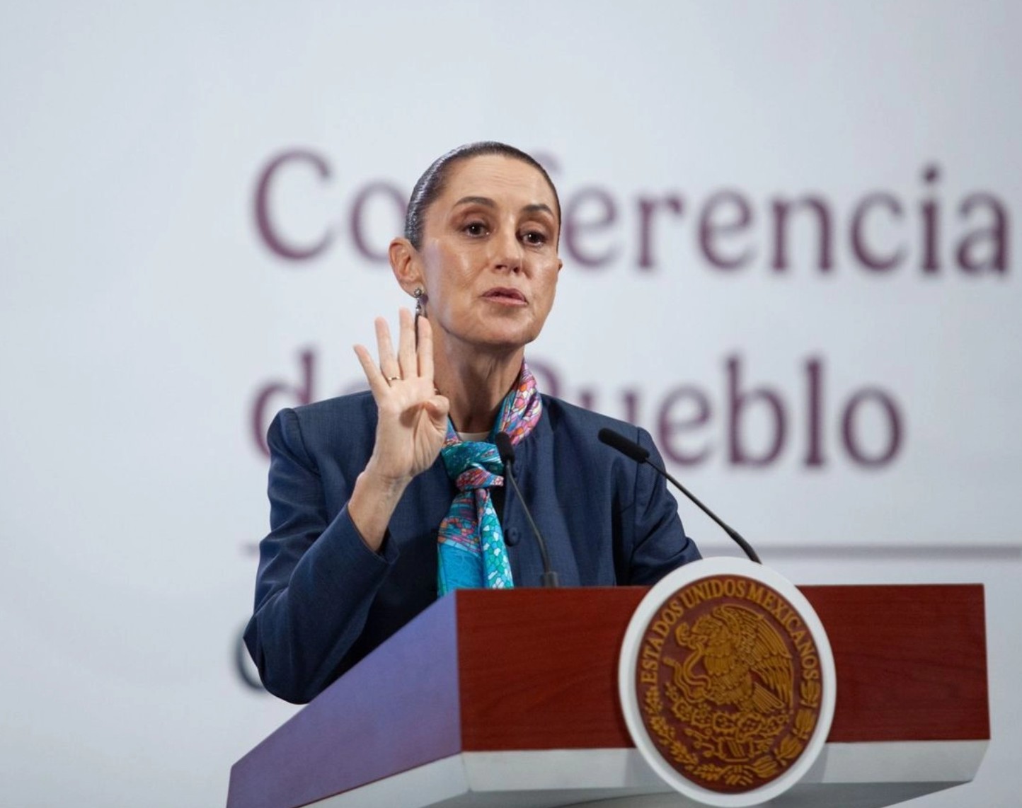 ????? Sheinbaum aclara: intervención militar de EU en México “no fue tema”