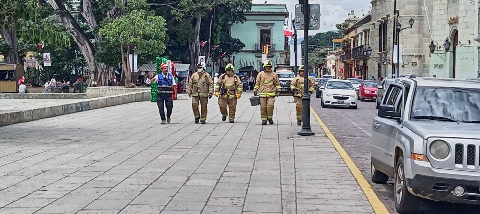 ? Atienden fuga de gas en el Centro de Oaxaca