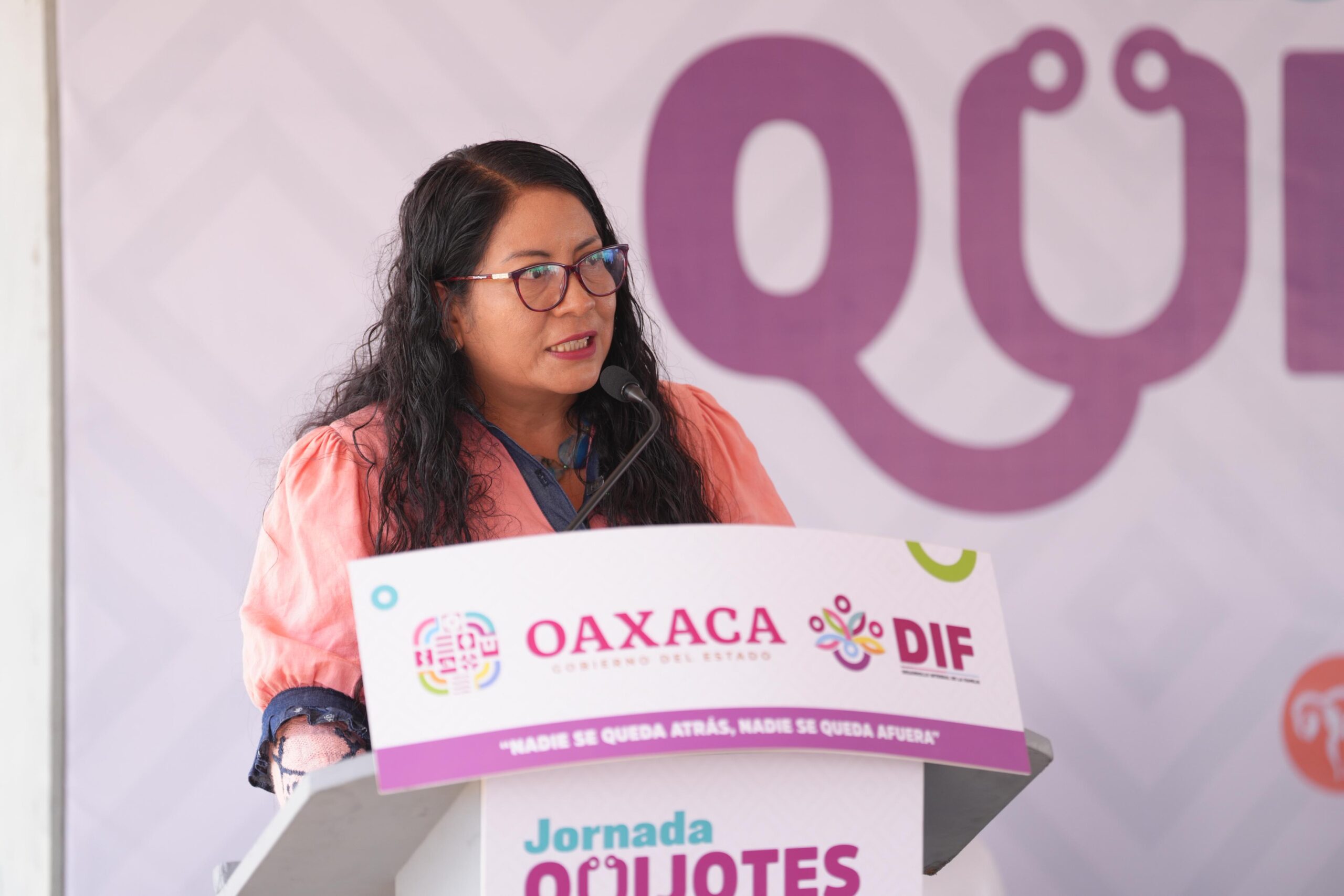 Destaca Nancy Benítez alianza interinstitucional con llegada de Quijotes a Xoxocotlán