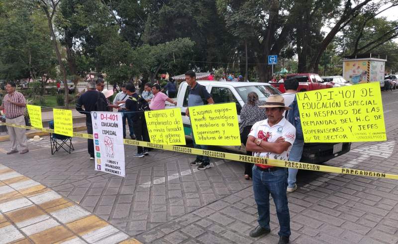 ? ¡Atención, Oaxaca! Bloqueo activo en Avenida Juárez