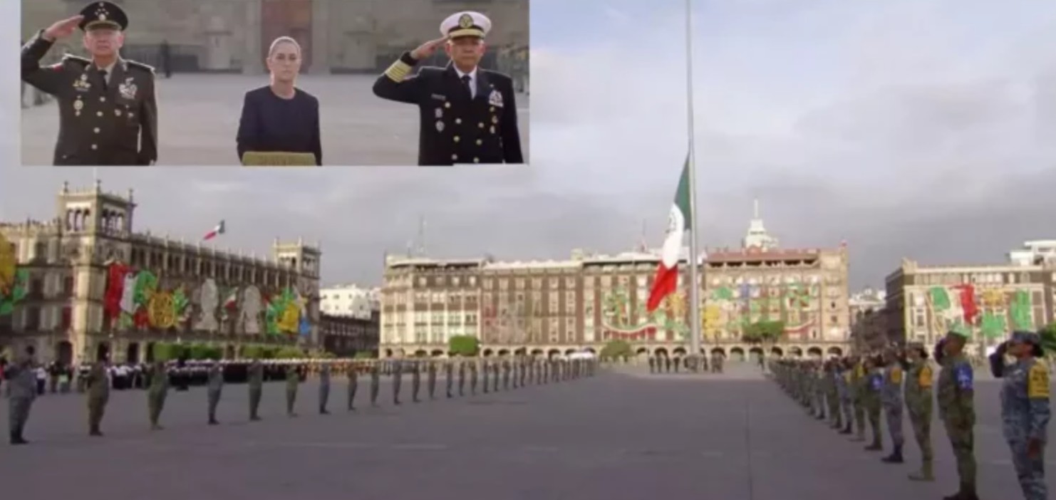 ?️ Memoria y silencio en el Zócalo: Sheinbaum rinde homenaje a víctimas de los sismos del 19-S