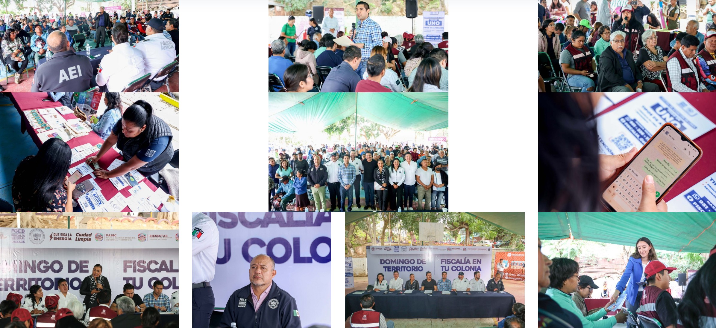 ? FGEO lleva “Fiscalía en tu Colonia” a Santa Rosa Panzacola para reforzar seguridad en Oaxaca de Juárez