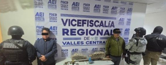 Detienen a cuatro personas en Miahuatlán por drogas y huevos de tortuga ?
