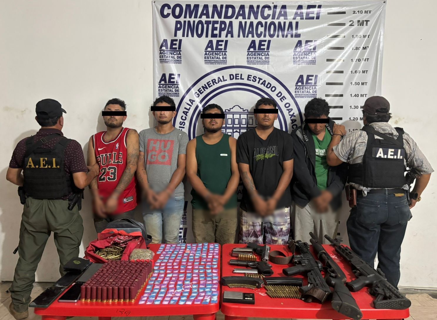 ⚖️ Desarticulan célula delictiva vinculada a narcomenudeo y secuestro en límites de Oaxaca y Guerrero