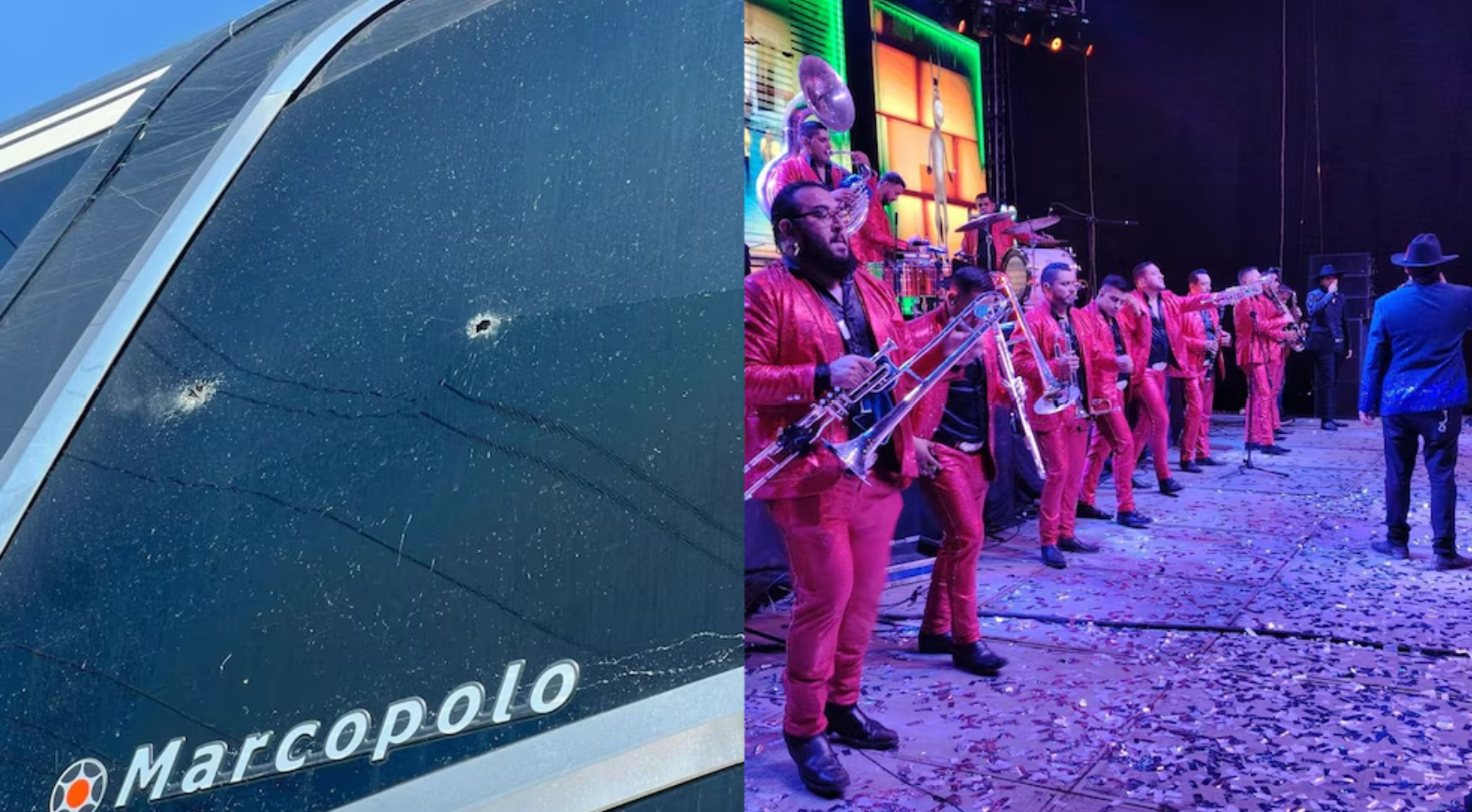 Marco Flores y Banda Jerez sobreviven a ataque a balazos en carretera de Oaxaca