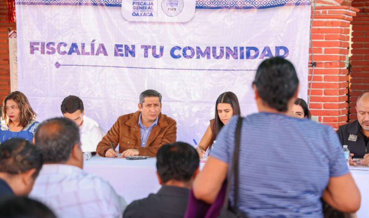?️ “Fiscalía en tu Comunidad” lleva justicia y atención a San Jacinto Amilpas