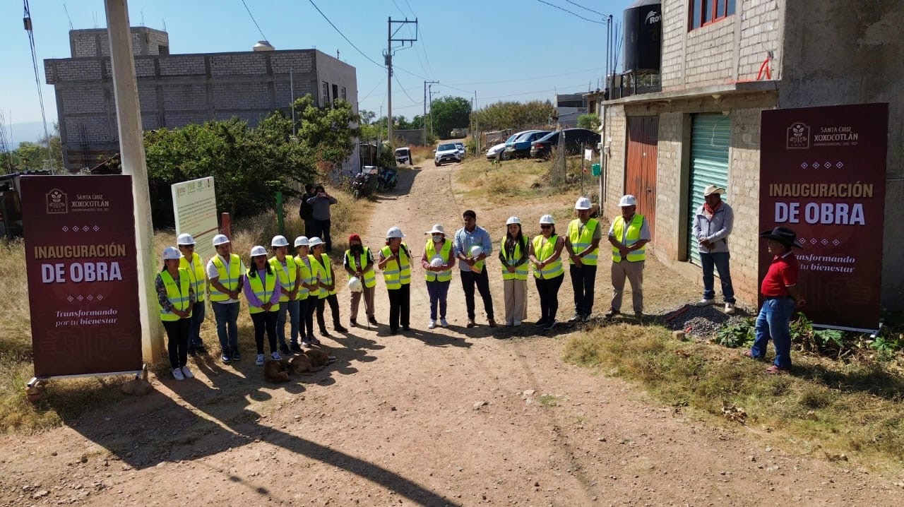 Familias de la colonia Ojito de Agua transforman su vida con obras de electrificación
